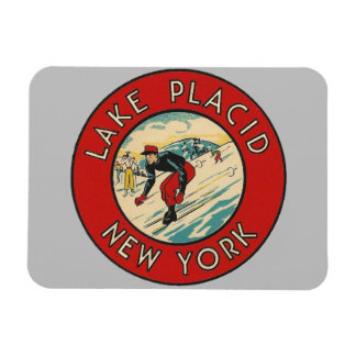 Imán Lago Placid, Nueva York -