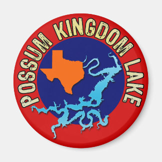 Imán Lago Possum Kingdom, Texas
