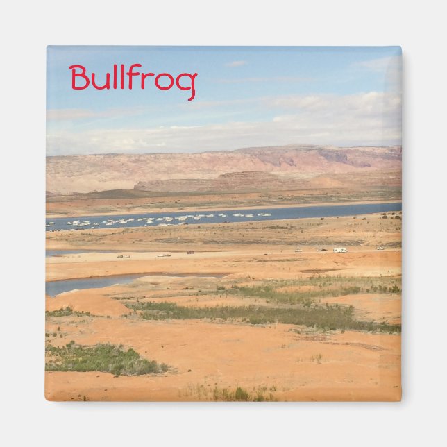 Imán Lago Powell - Bullfrog (Frente)