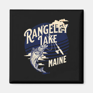 Imán Lago Rangeley Maine pesca con mosca trucha B Fishe