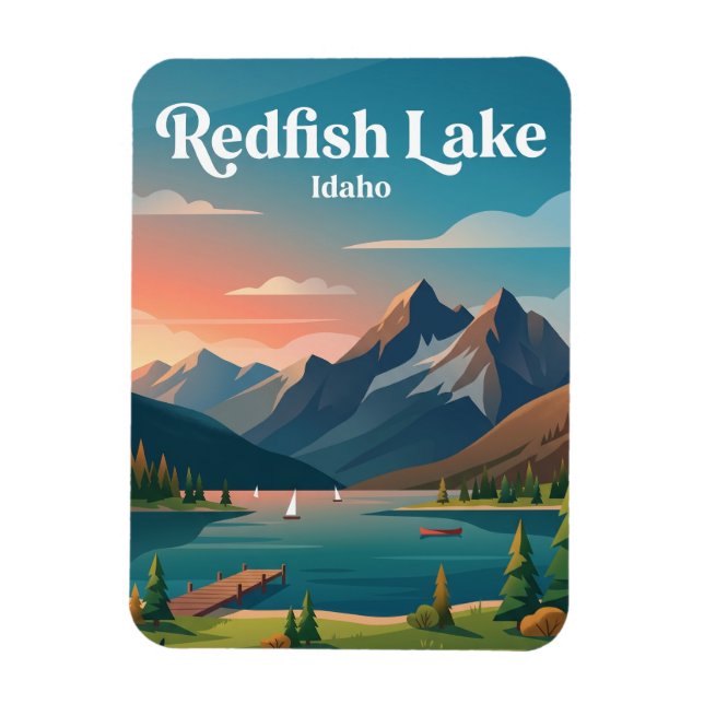 Imán Lago Redfish EE. UU. (Vertical)