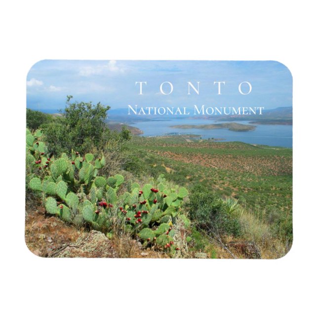 Imán Lago Roosevelt, Monumento Nacional de Tonto, AZ (Horizontal)