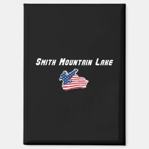 Imán Lago Smith Mountain Virginia Águila Patriótica