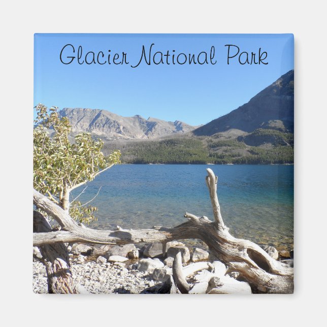 Imán Lago St Mary- Parque Nacional Glacier (Frente)
