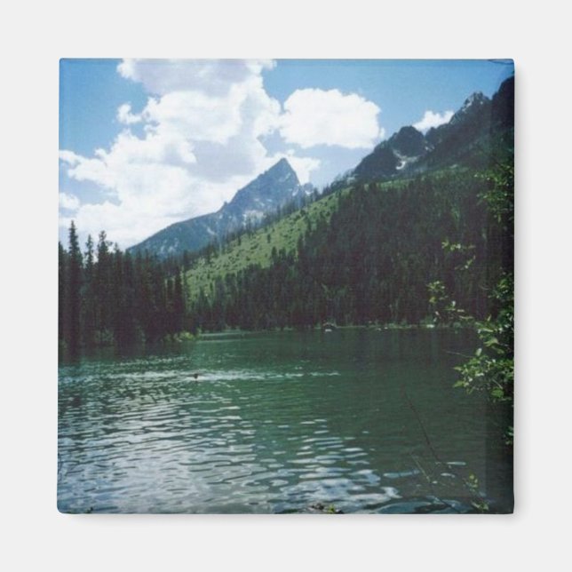 Imán Lago String- Gran Teton (Frente)