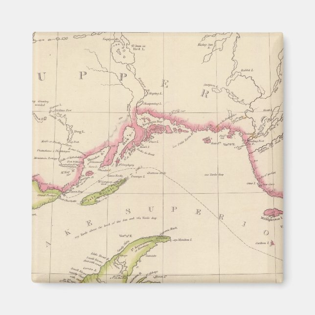 Imán Lago Superior (Frente)