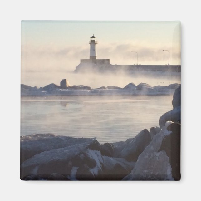 Imán Lago Superior Duluth Canal Park Magnet (Frente)