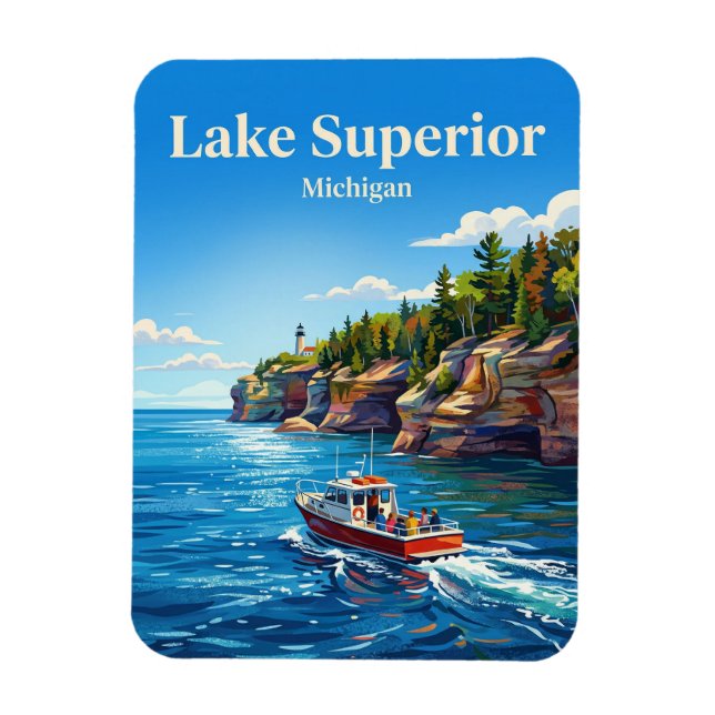 Imán Lago Superior EE. UU. (Vertical)