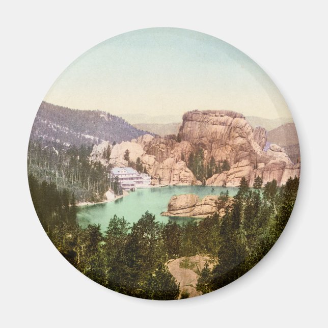 Imán Lago Sylvan Dakota del Sur (Frente)