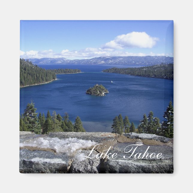 Imán Lago Tahoe Magnet (Frente)