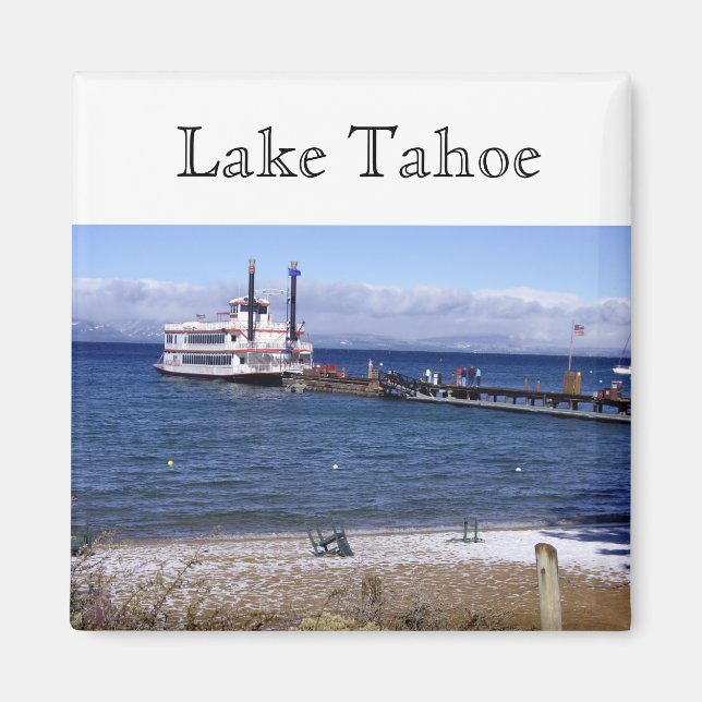 Imán Lago Tahoe Magnet (Frente)