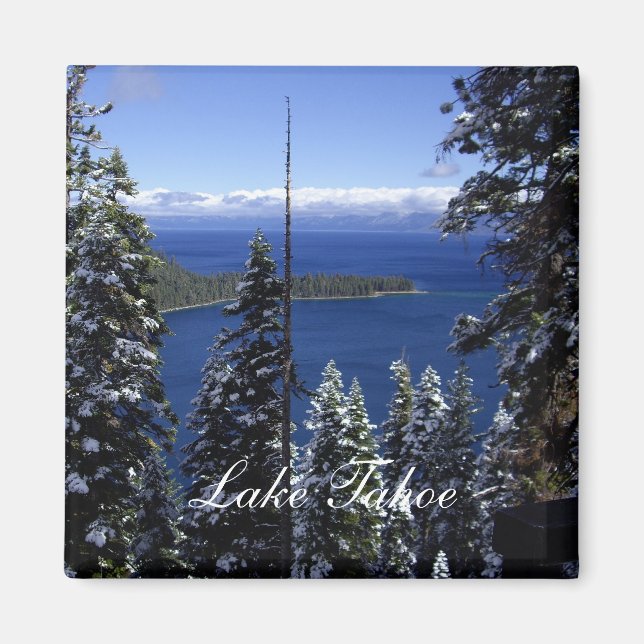 Imán Lago Tahoe Magnet (Frente)