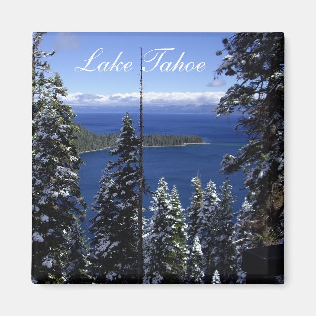 Imán Lago Tahoe Magnet (Frente)