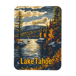 Imán Lago Tahoe Vintage