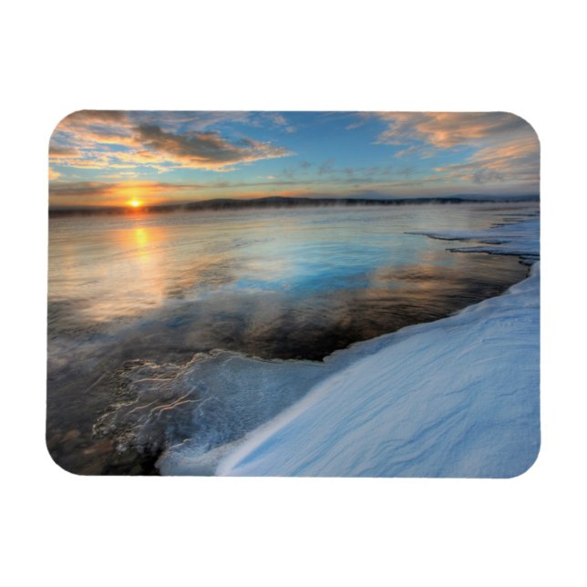 Imán Lago Teslin Después De Una Tormenta De Limpieza, Y (Horizontal)