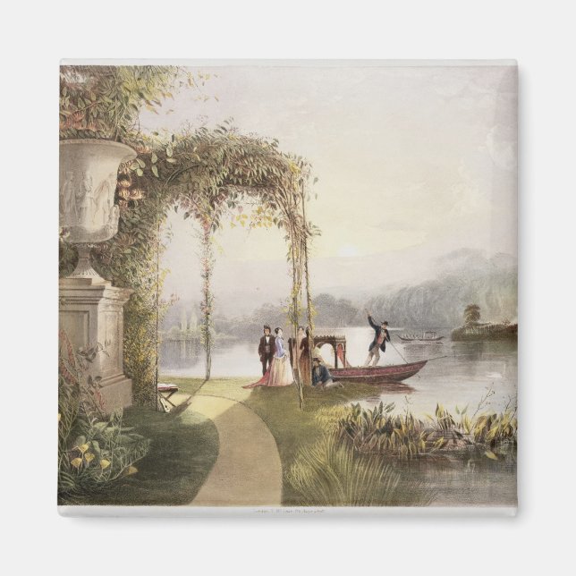Imán Lago, Trentham Hall Gardens, de 'The Gardens (Frente)