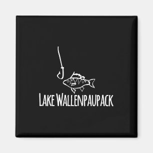 Imán Lago Wallenpaupack Pez Tonto Lindo Anzuelo de Pesc