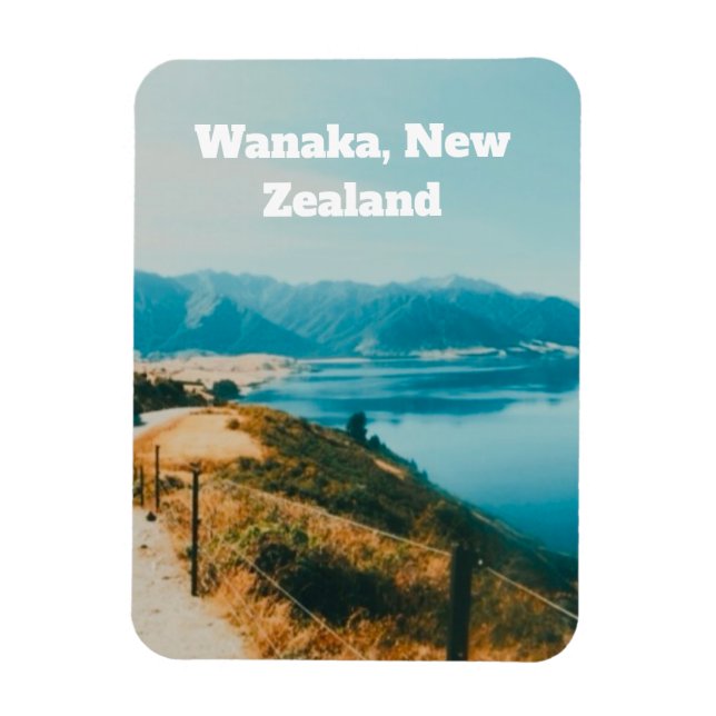 Imán Lago Wanaka, Isla Sur, Nueva Zelanda (Vertical)