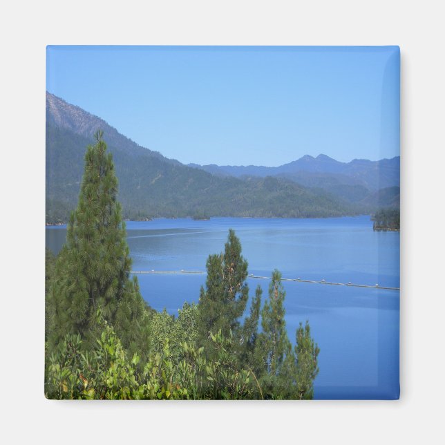 Imán Lago Whiskeytown en verano..... (Frente)