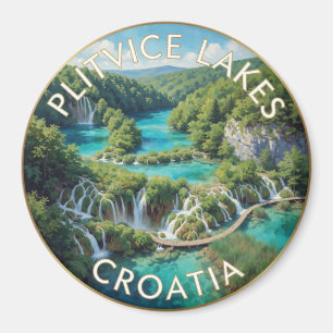 Imán Lagos de Plitvice Croacia Cascadas Turquesas