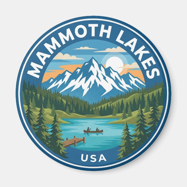 Imán Lagos Mammoth EE. UU. (Frente)
