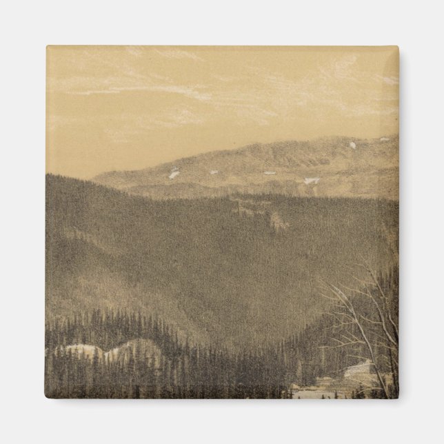 Imán Lagos perdidos, río Conejos, Colorado (Frente)