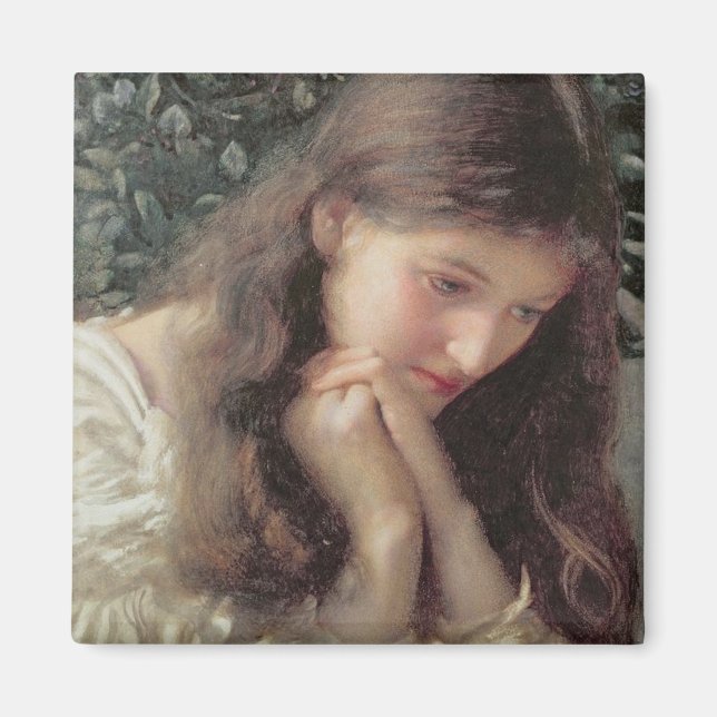 Imán Lágrimas de ralentí (bella mujer llorando) (Frente)