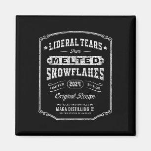 Imán Lágrimas liberales derriban copos de nieve de la é