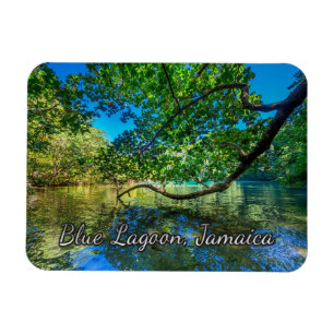 Imán Laguna Azul de Jamaica, Puerto Antonio