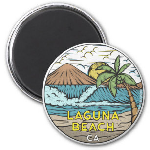 Imán Laguna Beach California Vintage