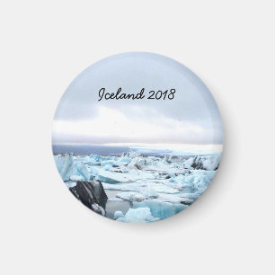 Imán Laguna del glaciar de Islandia - de Jokulsarlon