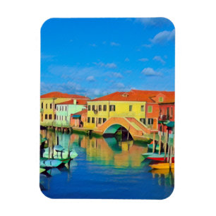 Imán Laguna Veneciana - MURANO - panorama