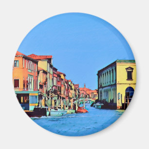 Imán Laguna veneciana - MURANO - vista