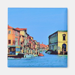 Imán Laguna veneciana - MURANO - vista
