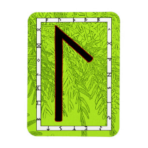 Imán Laguz Viking Rune Magnet - ¡VIDA!