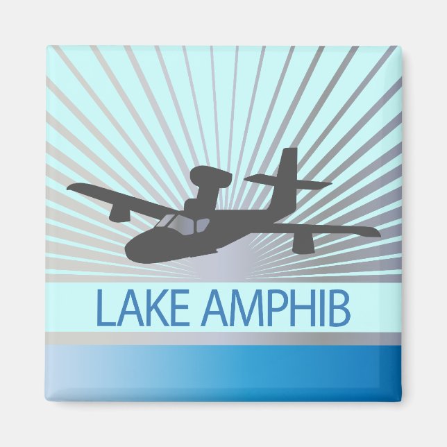 Imán Lake Anphib Aviation (Frente)