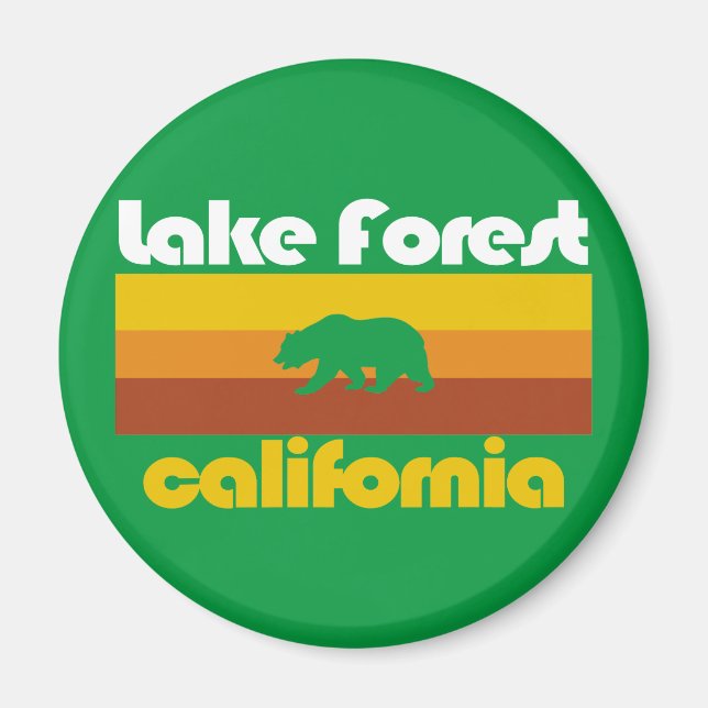 Imán Lake Forest (California) (Frente)