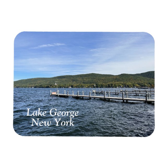 Imán Lake George New York (Horizontal)