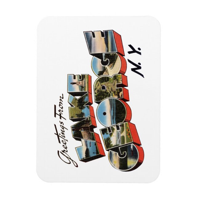 Imán Lake George New York (Vertical)