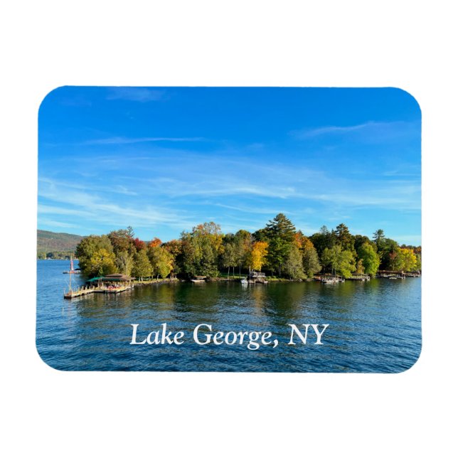 Imán Lake George New York (Horizontal)
