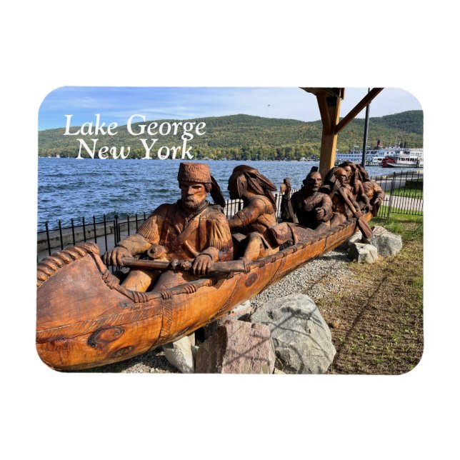 Imán Lake George New York (Horizontal)
