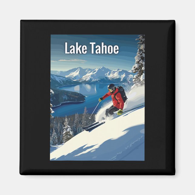 Imán Lake Tahoe Winter Skiing Adventure  (Frente)
