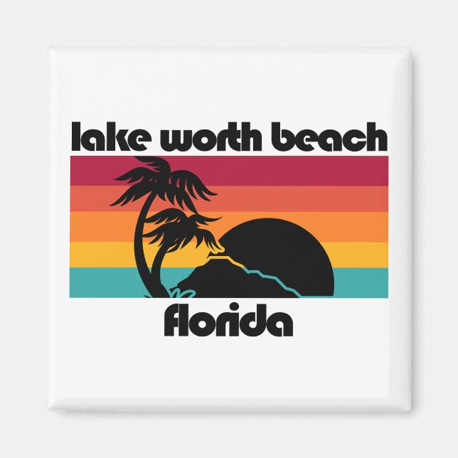 Imán Lake Worth Beach Florida (Frente)