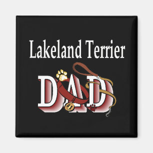 Imán Lakeland Terrier dad Magnet