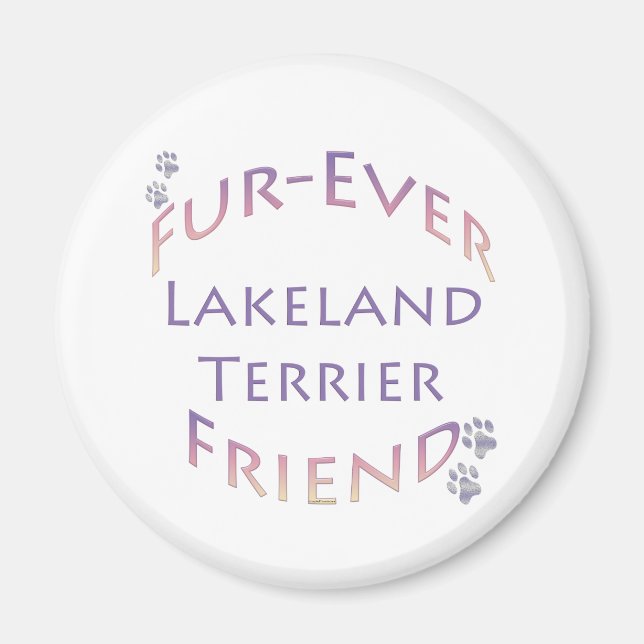 Imán Lakeland Terrier Furever (Frente)