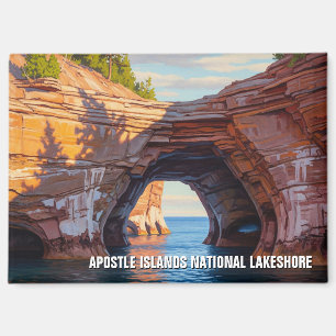 Imán Lakeshore nacional de las Islas Apostales de Wisco