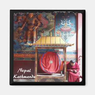 Imán Lama, Gong y teléfono - Katmandú, Nepal