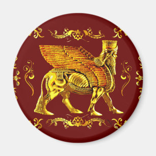 Imán Lamassu dorado