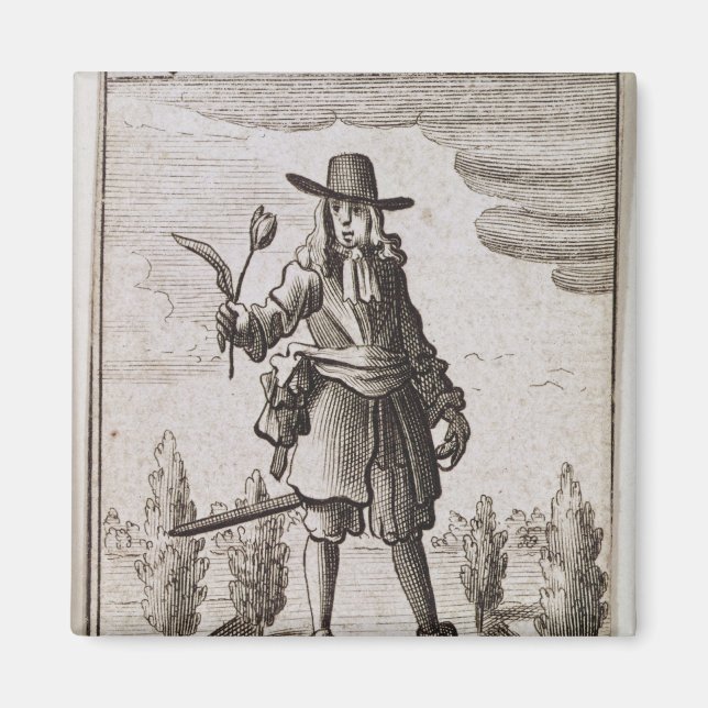 Imán Lambert Simnel, Caballero del Tulipán Dorado (Frente)