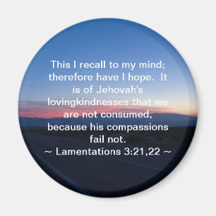 Imán Lamentaciones 3:21-22